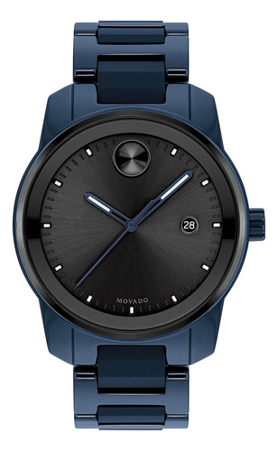 Movado Bold Verso - Reloj De Pulsera De Acero Inoxidable Sui