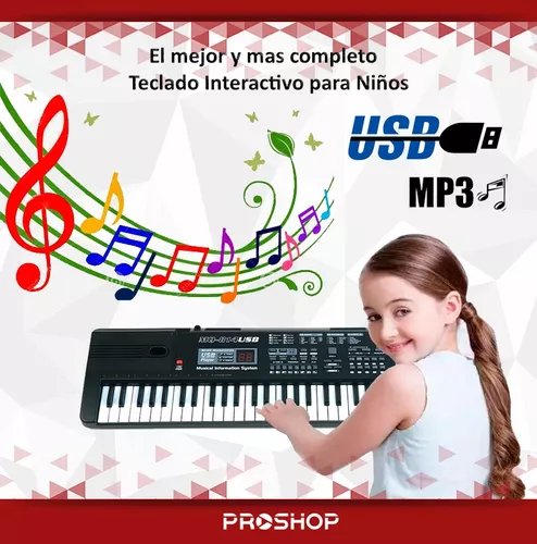 Piano Infantil Órgano Electrónico Caballito Lindo