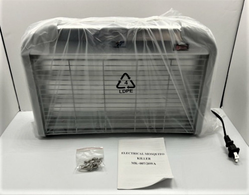 Imagen 4 de 4 de Lámpara Eléctrica Mata Moscas E Insectos Kill Pest 20w