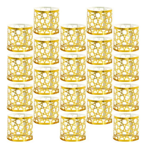 ( Servilletero Hueco De Oro 50 Unidades