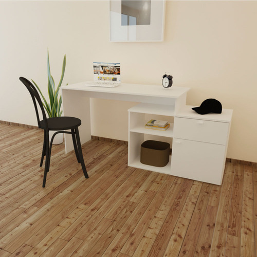 Escritorio Centro Estant Sc1260bl Blanco