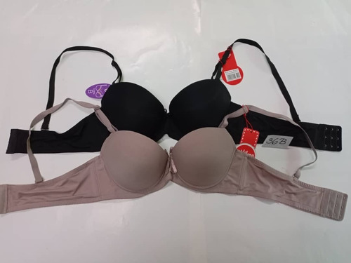 Imagen 2 de 10 de Brassier Sostenes Push Up Excelente Calidad