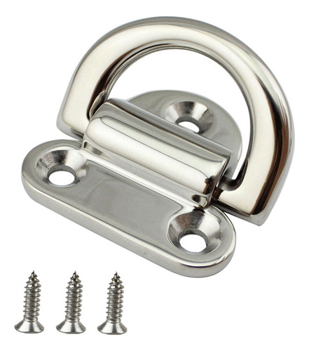 2 Piezas De Anillo De Con Almohadilla Plegable En Forma De D