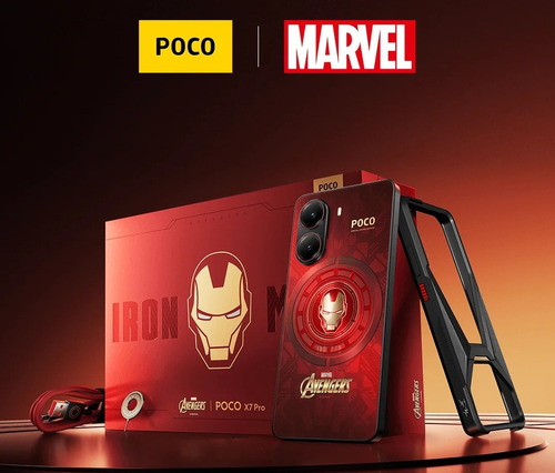 Poco X7 Pro Edición Limitada Iron Man