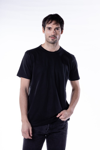 Pack 2 Remeras Hombre Manga Corta Blanco Y Negro Mizu