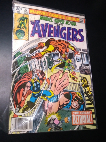 Marvel Super Action #27 Avengers Comic Ingles