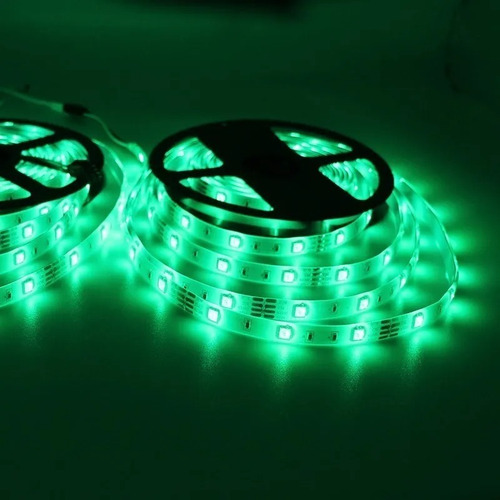 Imagen 2 de 3 de Tira Led 5050 5mts Alta Potencia Interior Exterior