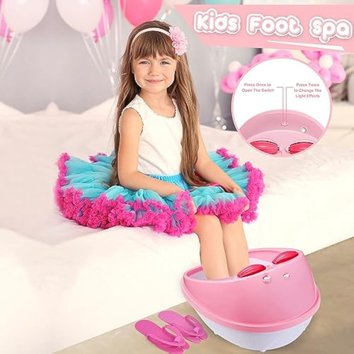 Carjoy Spa De Pies Para Niños, Kit De Spa Para