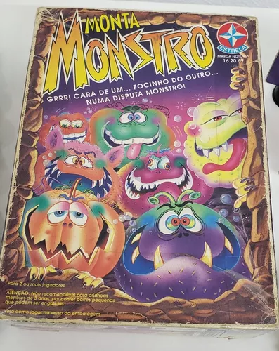 Jogo De Cartas Monta Monstros - Estrela - Jogos - Magazine Luiza