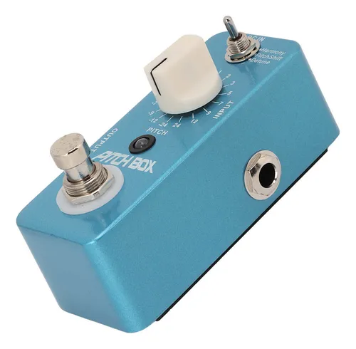 La Guitarra Con Pedal Pitch Shifter Cambia El Efecto De Reve
