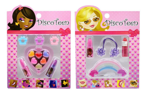 Imagem 6 de 7 de Kit De Maquiagem Infantil Presente + Brindes Especiais Bz140