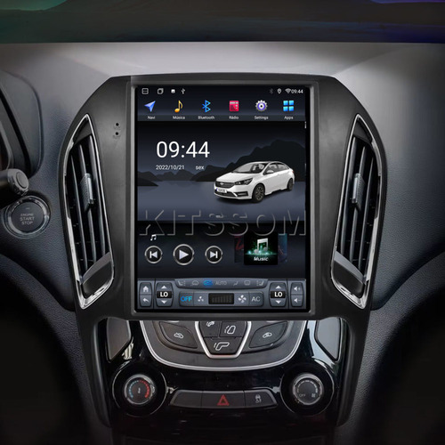 Multimídia Arrizo 5 2017 2018 2019 2020 2021 V2 Tesla 9.7