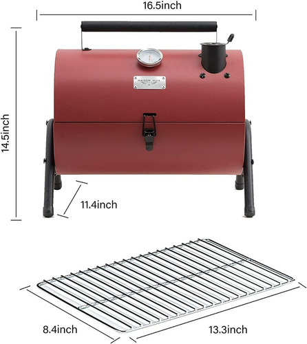 Parrillero Barbacoa Carbon Portatil Camping 21import