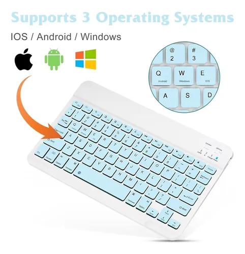Combo Teclado Y Mouse Bluetooth | Android/windows/mac
