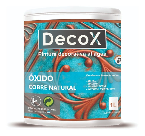 Decox | Pintura Efecto Óxido Cobre | Kit Para 8m2 | Athica