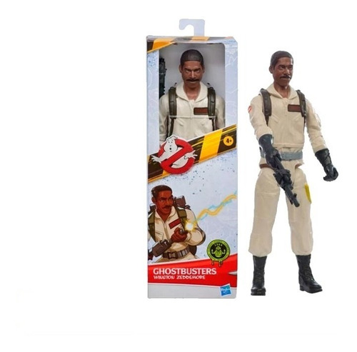 Muñeco Ghostbuster 30cm Winston Zedddmore - Dgl Games 