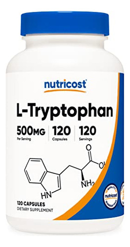 L-triptofano 500 Mg 120 Cap Nutricost