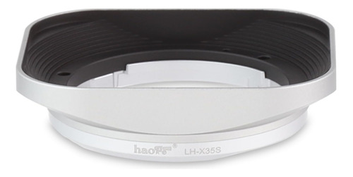 Haoge Lh-x35s Bayoneta Square Metal Lens Hood Para Fujifilm 