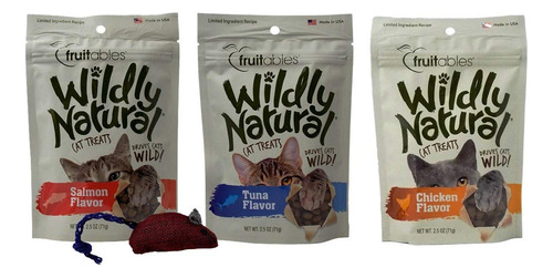 Fruitables Wildly Natural Crunchy Limited Ingredient Cat Tre