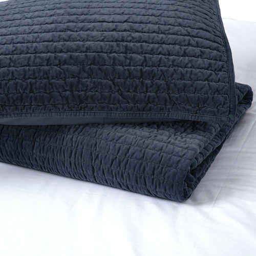 Colcha De Terciopelo Real Reversible De Algodón Premium De