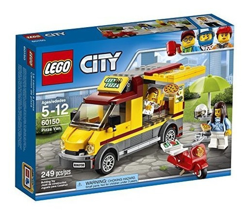 Lego City Great Vehicles Pizza Van Juguete De Construcción