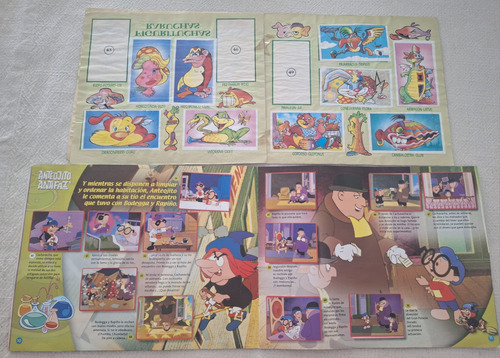 Dos Album De Figuritas De Anteojito Y Antefaz Completo (Usado)