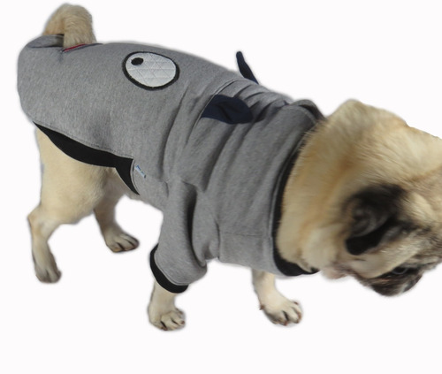 Imagem 6 de 7 de Roupa De Cachorro/ Gato Inverno Frio Moletom Monstrinho