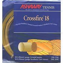 Ashaway Crossfire Tamaño: 18g Cuerda De Tenis