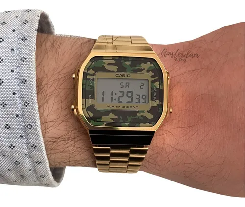Casio top vintage camo