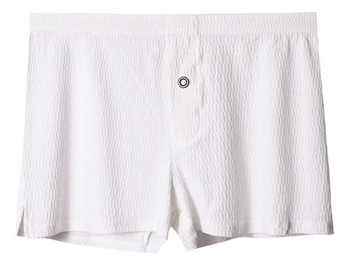 Calzoncillos Casuales Elásticos De Cintura Cómoda Con Bloque