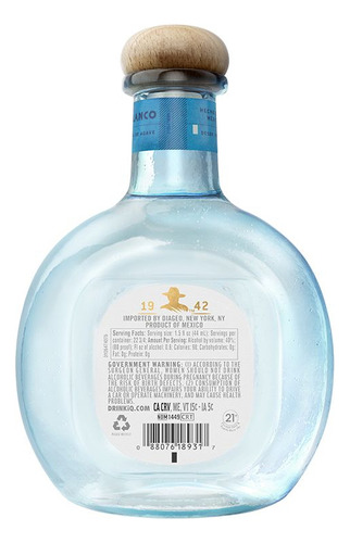 Tequila Blanco Reserva Don Julio 750ml