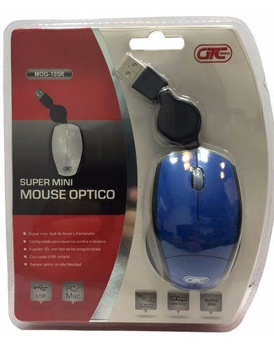 Super Mini Mouse Optico Gtc 105r