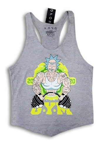 Playera Olimpica Kong Clothing Morty Ropa Gym Fitness