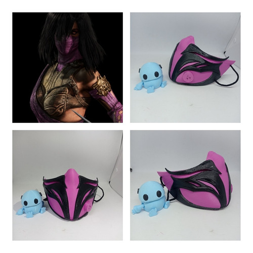 Imagen 9 de 9 de Mascarillas 3d, Modelos Sub-zero, Y Scorpion - Mortal Kombat