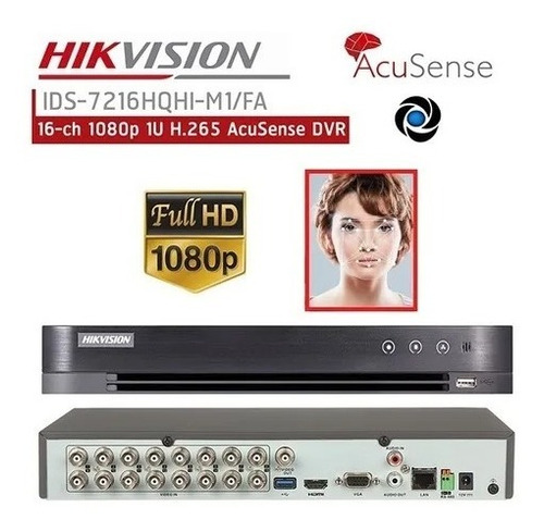 Imagen 4 de 10 de Kit Hikvision Full Hd 1080p Dvr 16ch + 8 Camaras 2mp +1tb