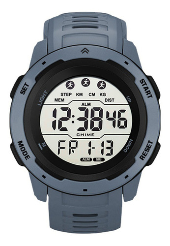 Reloj Deportivo Digital Para Exteriores, Multifuncional, Imp