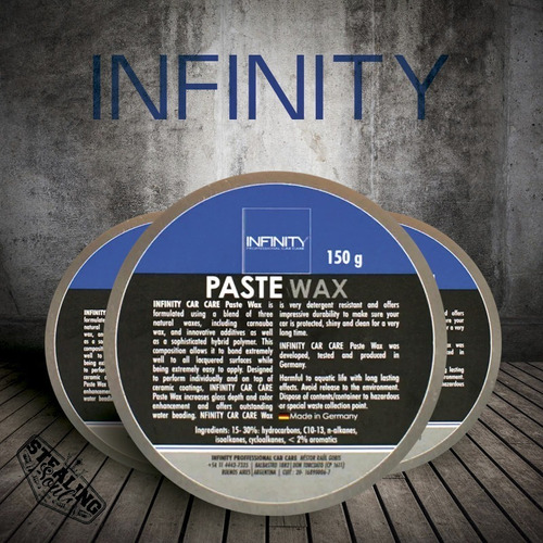 Infinity | Paste Wax | Cera En Pasta De Carnauba | 150gr