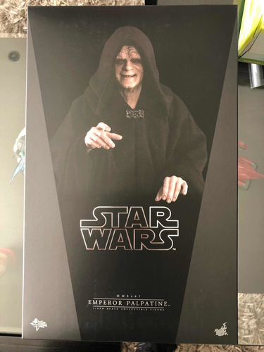 Imagen 2 de 4 de Hot Toys Emperador Palpatine Star Wars Nuevo Fpx 1/6