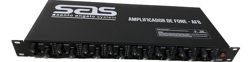 Amplificador De Fone De Ouvido Af8 Santo Angelo Retorno Novo