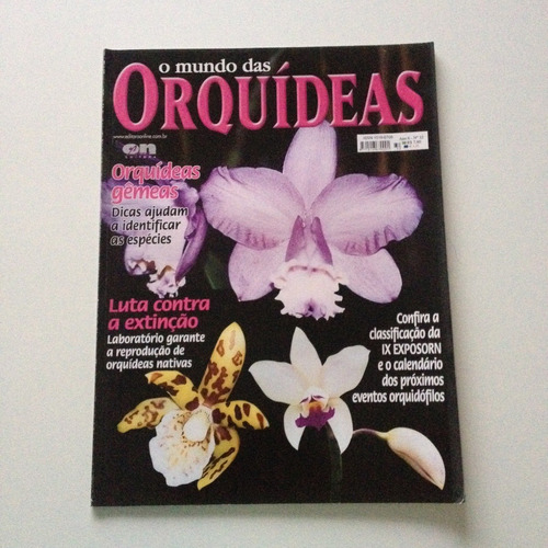 Revista O Mundo Das Orquídeas Orquídeas Gêmeas N°32 Cc734