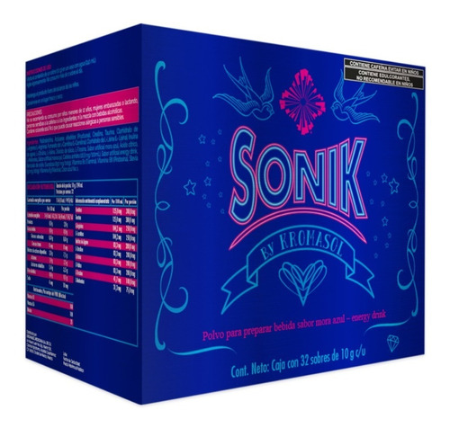 Sonik - Kromasol. Sabor Mora Azul