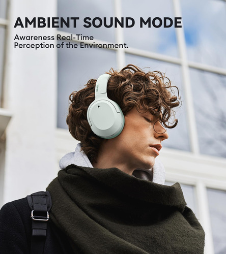 Auriculares Edifier W820nb Plus Hybrid Anc Ldac Hi-res Green