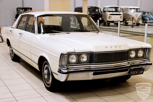 Imagem 2 de 14 de Ford Galaxie 1977 - V8 - Original - Placa Preta