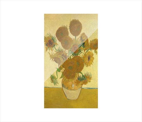 Cuadro En Acrílico Los Girasoles 30 X 40 Cms