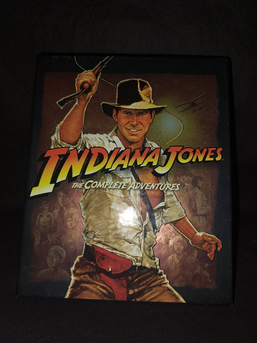 Indiana Jones The Complete Adventures Bluray Original Box