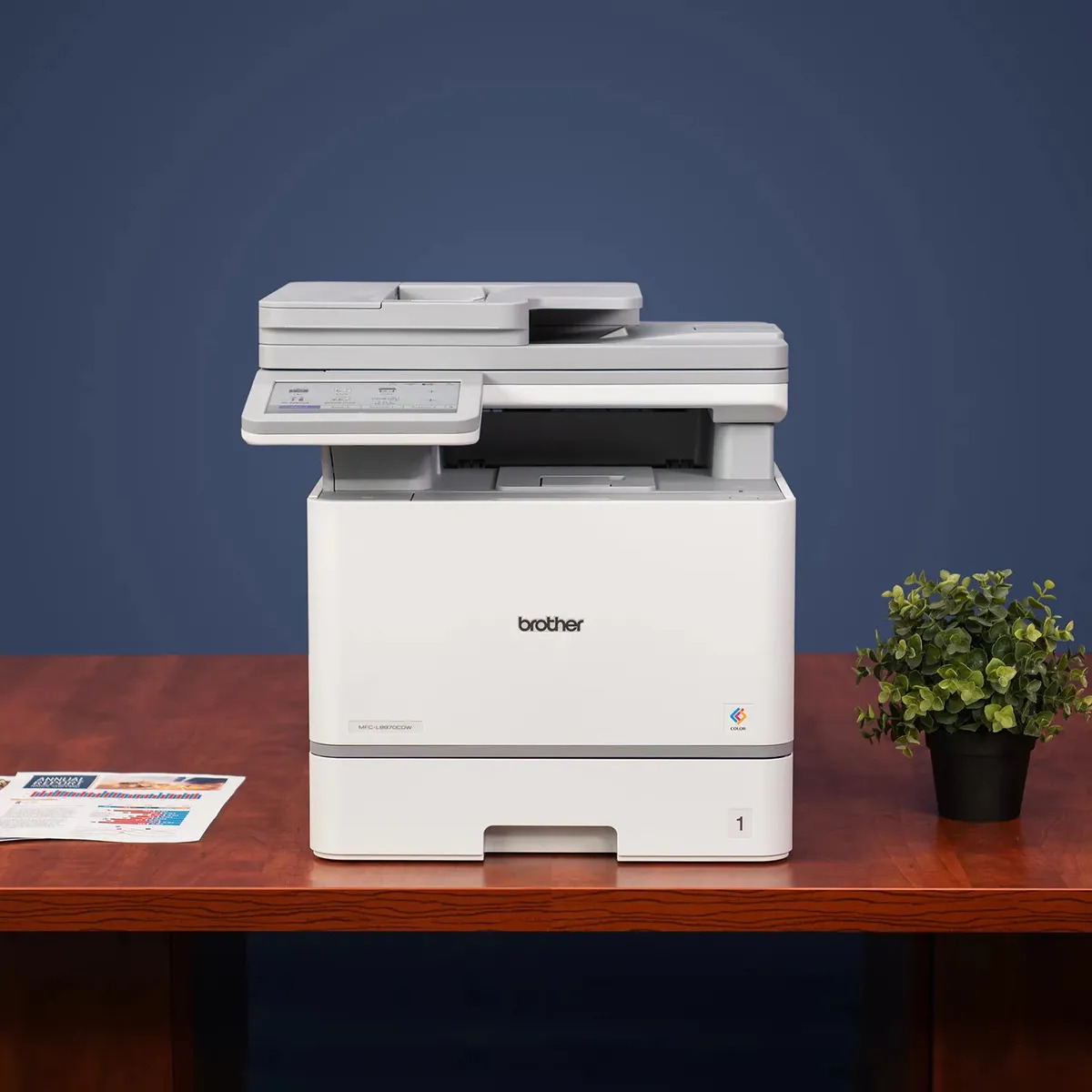 Brother Mfc-l8970cdw Multifuncional Láser Reemplazo L8900cdw Gris, foto 4