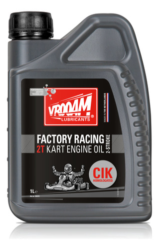 Aceite Motor 2t Karting Vrooam Factory Racing