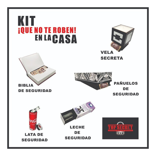 Kit De Seguridad Para Que No Te Roben En La Casa Camuflaje