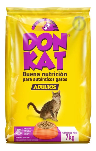 Alimentos Para Gatos Donkat 7kg