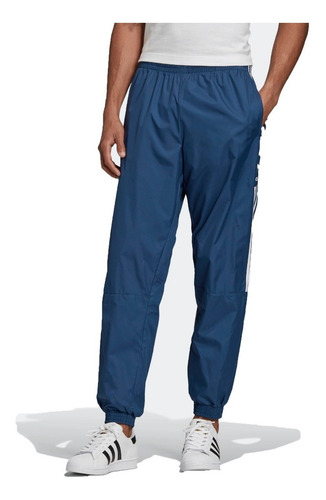 Pantalón adidas Originals Lifestyle Hombre Lock Up Azul Fkr